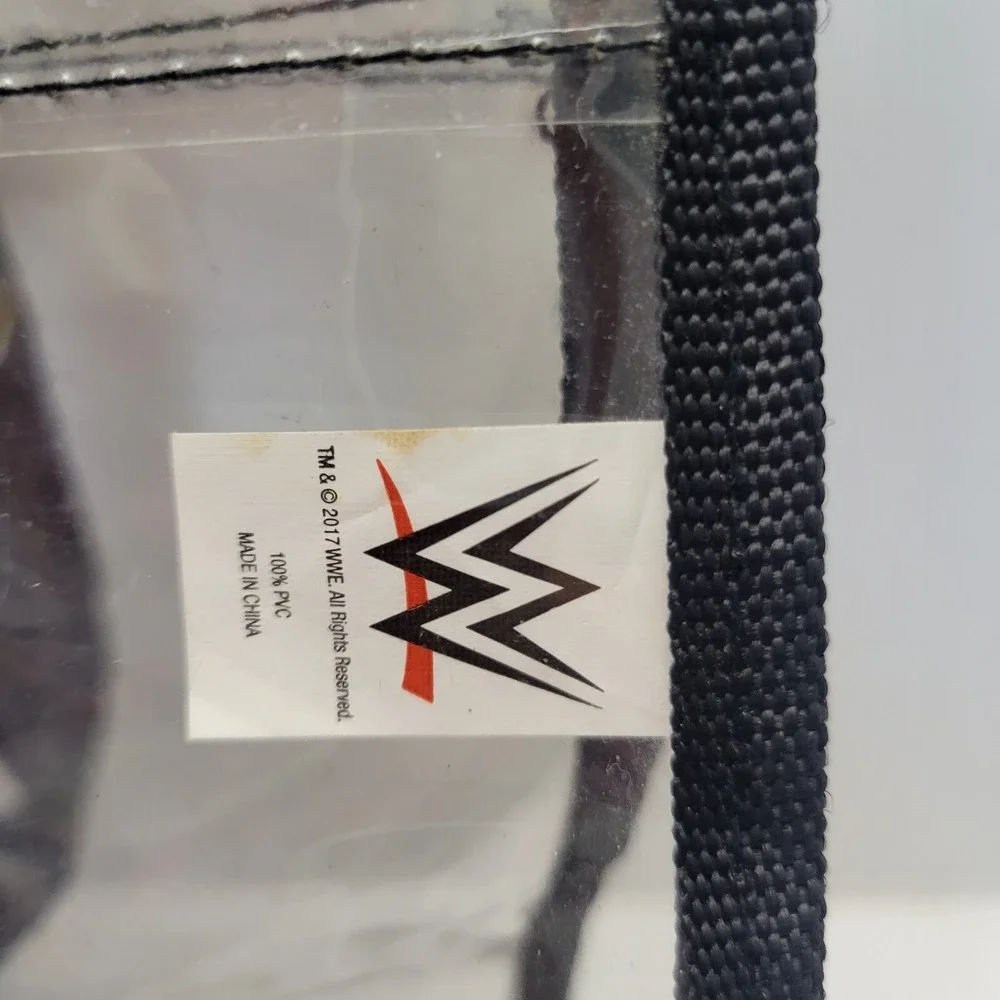 Wrestlemania Clear Event Bag April 2, 2017 Featuring GOLBERG Orlando FL RAW